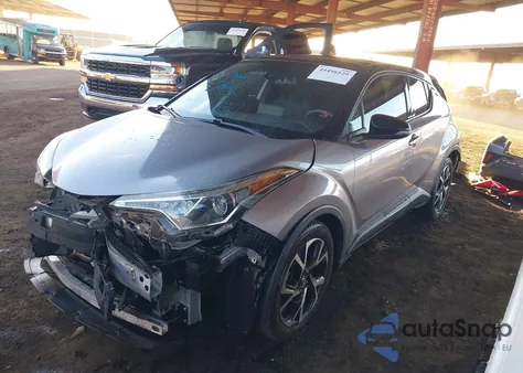 2019 Toyota C-Hr Limited z USA, uszkodzony, nr VIN JTNKHMBX5K1022183